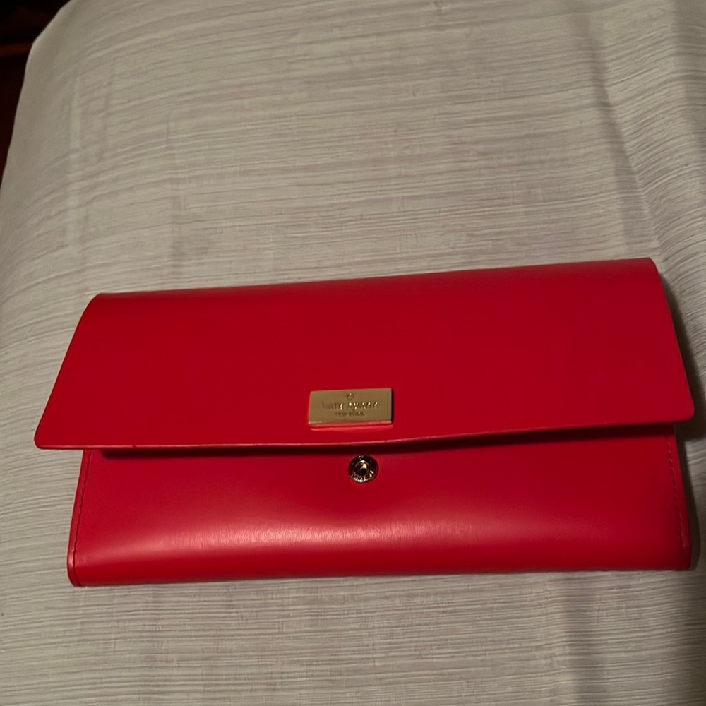 Red Wallet Kate Spade - Picture 1 of 2
